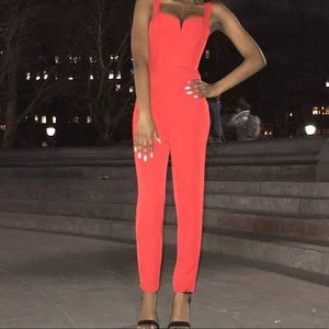 Fire hydrant red jumpsuit